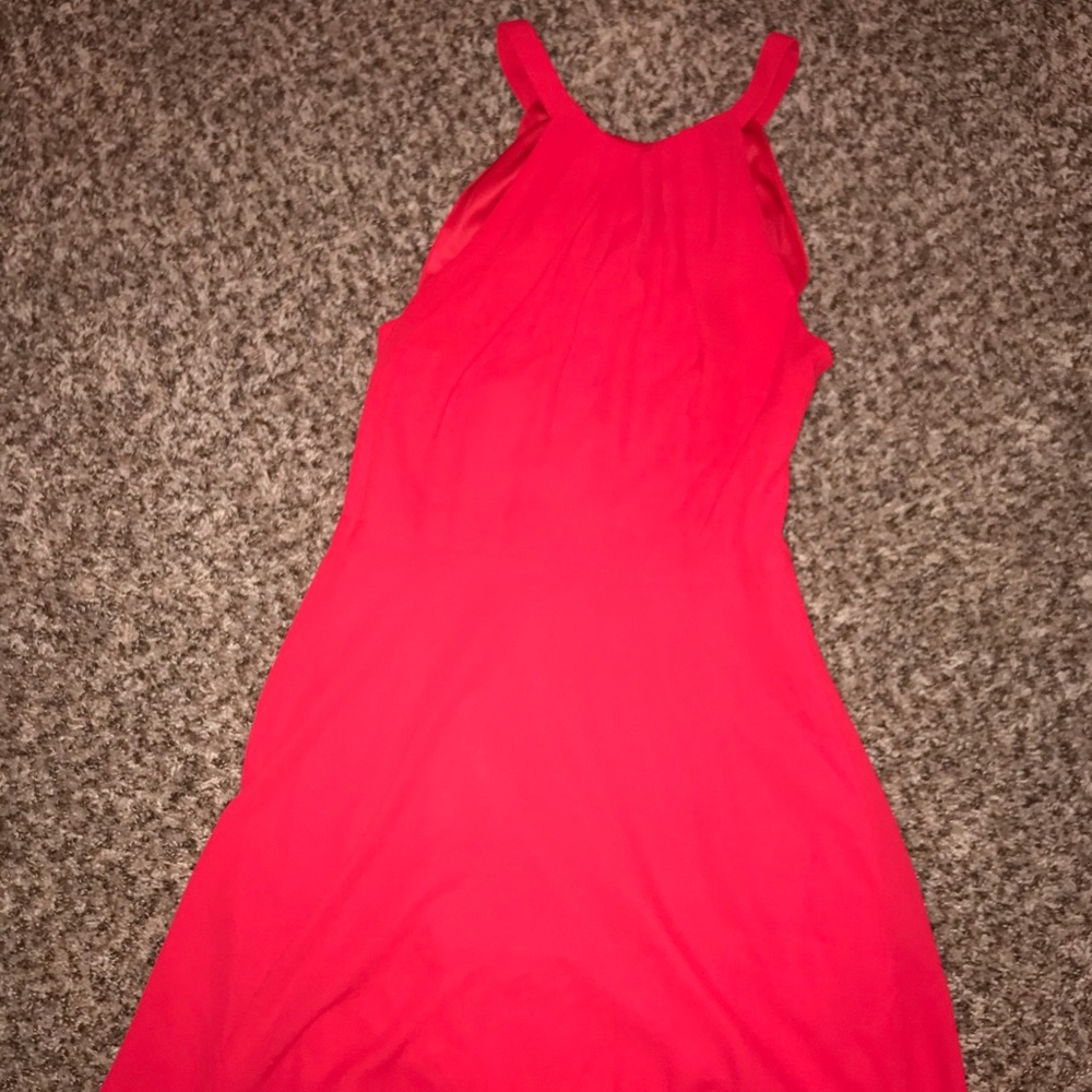 Chiffon like empire waist dress